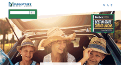 Desktop Screenshot of mainstreetcu.org